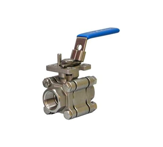 Изображение товара Шаровой кран A-Flow из нержавеющей стали, Ду 15мм, подсоединение внутренняя резьба NPT 1/2" VBZY-15-FN