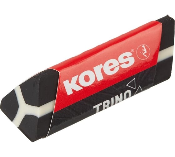 Изображение товара Ластик Kores Trino ПВХ, треугольный, 64x20x16 мм 1337957