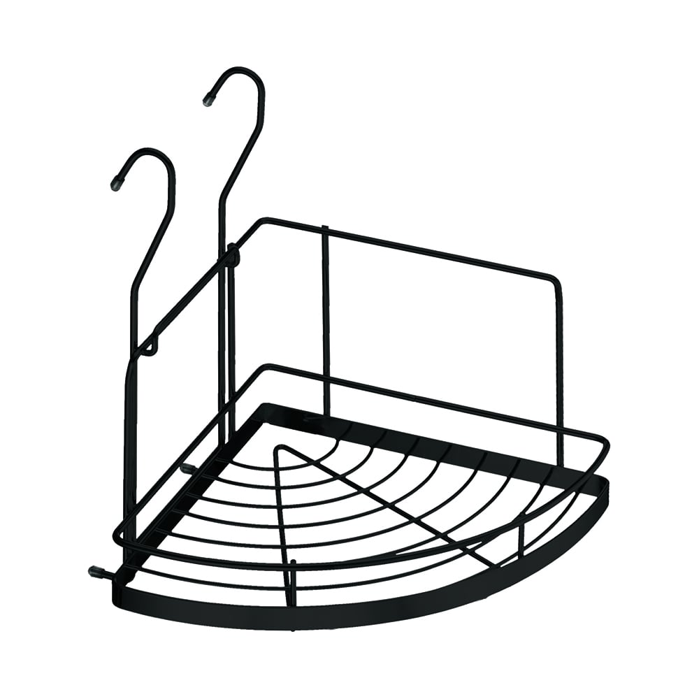 Изображение товара Угловая полка lemax малая черный матовый YJ-G301A BL