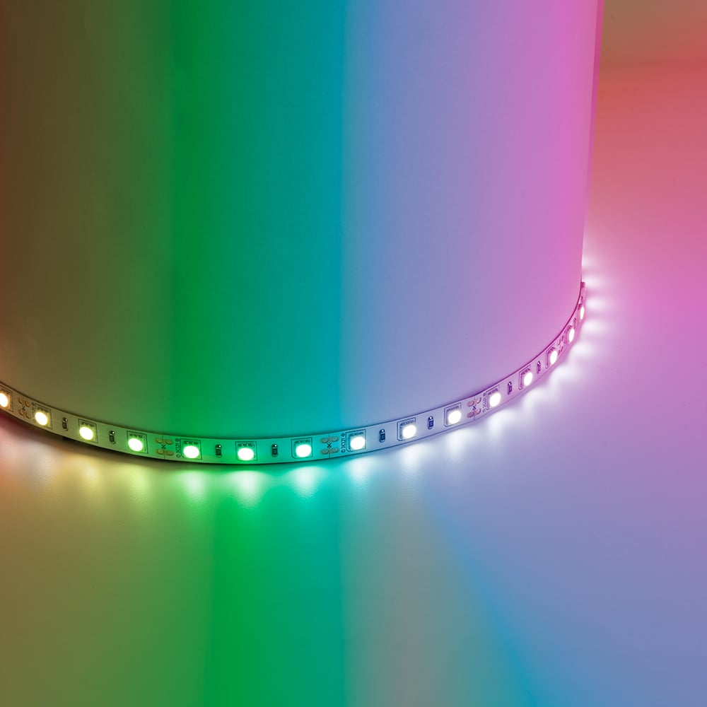 Светодиодная лента LED FERON светодиодная лента luazon lighting с датчиком движения 2 м ip65 smd2835 60 led м 4хааа 3000к