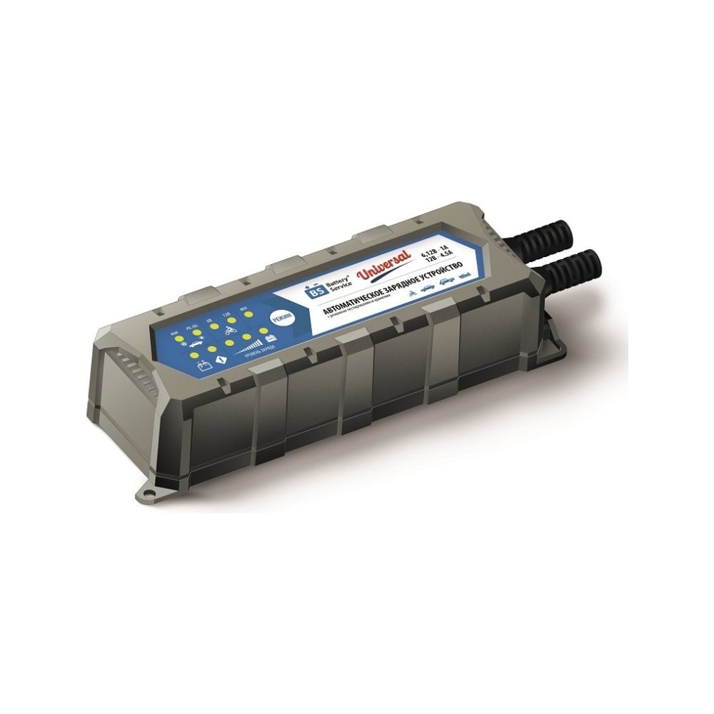 фото Зарядное устройство battery service universal pl-c004p (6/12в, 1а/4,5a)