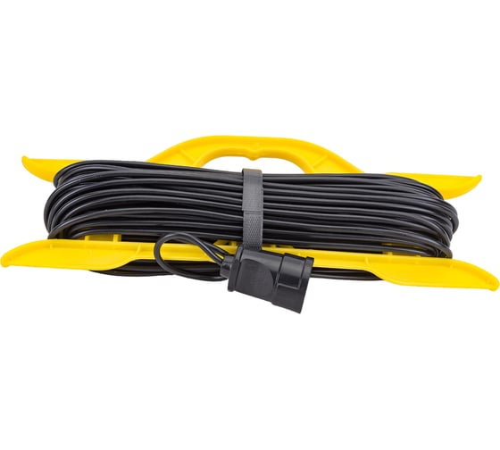 Изображение товара Удлинитель на рамке Stayer MF 207, 30 м, 2200 Вт, 1 гнездо, ПВС 2х0,75 мм2, 55018-30_z01