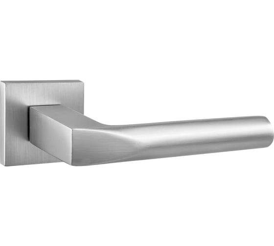 Изображение товара Дверная ручка PUERTO Доппио, супер сатин хром INAL 554-03 slim SSC