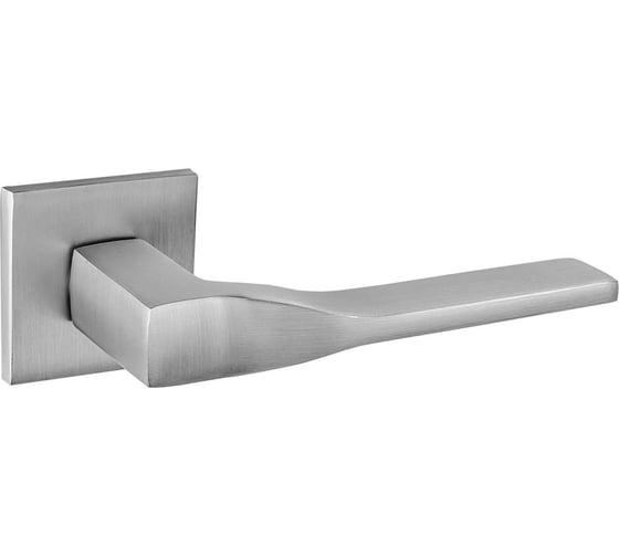 Изображение товара Дверная ручка PUERTO Лунго, никель супер матовый INAL 553-03 slim MSN