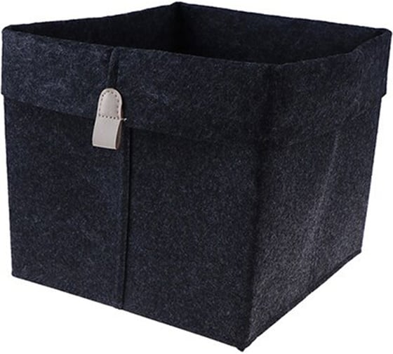 Изображение товара Корзина для хранения HANDY HOME фетр, 230х230х265, черный UC-198