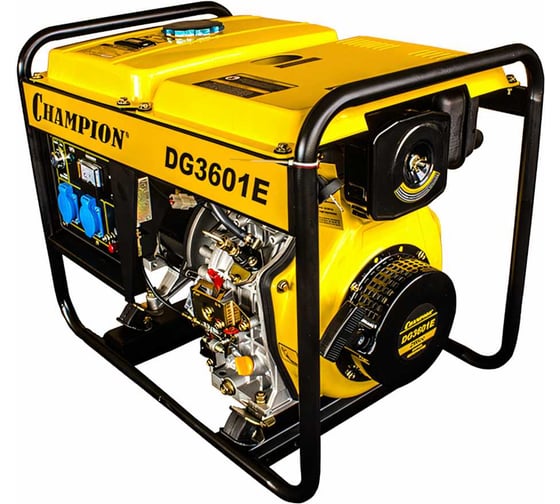 Изображение товара Дизельный генератор Champion DG3601E
