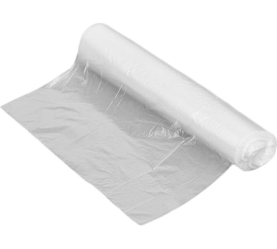 Изображение товара Фасовочный пакет ООО Комус пнд 17x28 см, 9 мкм, 100 штук в упаковке, для бутербродов, прозрачный 970672