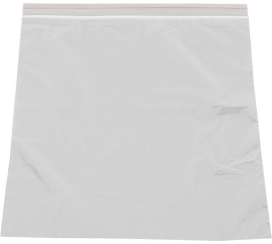 Изображение товара Пакет с замком ООО Комус zip lock 20x25 см, 35 мкм, 100 штук в упаковке 271803