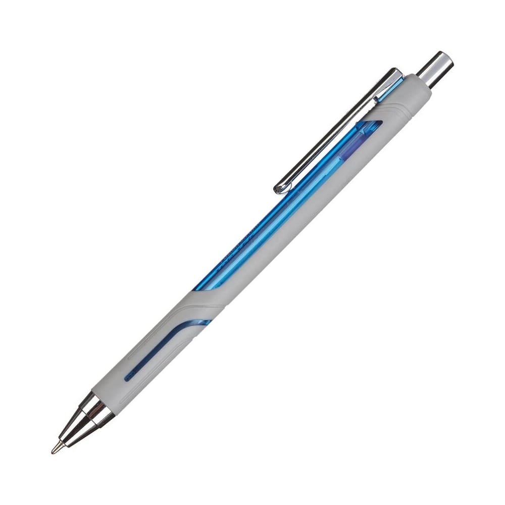 Шариковая автоматическая ручка Unimax кнопки силовые 50 штук пастель ассорти