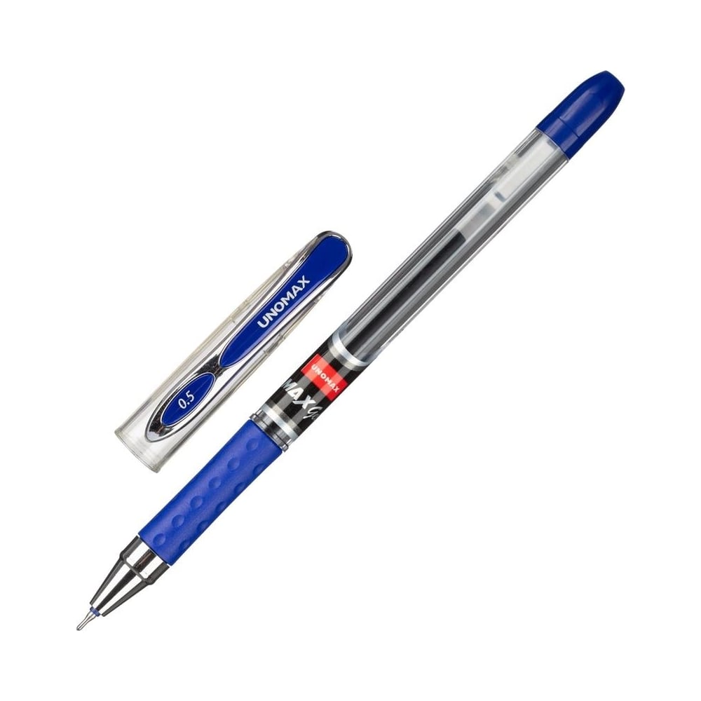 Изображение товара Гелевая ручка Unimax Max Gel синяя, 0.3 мм 722472