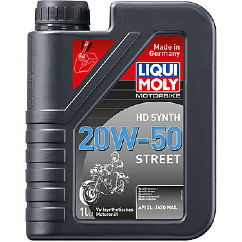 Синтетическое моторное масло 4T для 4-х тактных мотоциклов LIQUI MOLY