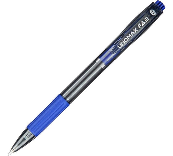 Изображение товара Шариковая одноразовая автоматическая ручка Unimax Fab GP синяя, 0.5 мм 722474