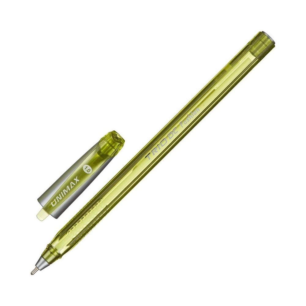 Шариковая одноразовая ручка Unimax ручка перьевая twsbi eco glow зеленый f