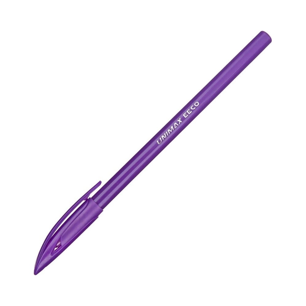 Шариковая одноразовая ручка Unimax кнопки силовые 50 штук пастель ассорти