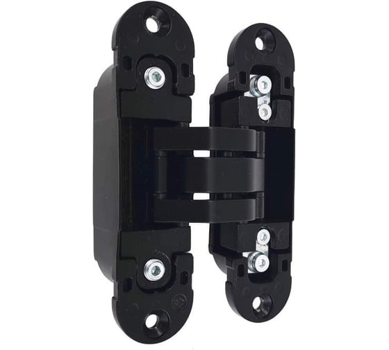 Изображение товара Скрытая петля OTLAV 3D, универсальная, с4 накладками, 120x30 мм, 60 кг, ЦАМ OTL0305.09/MP