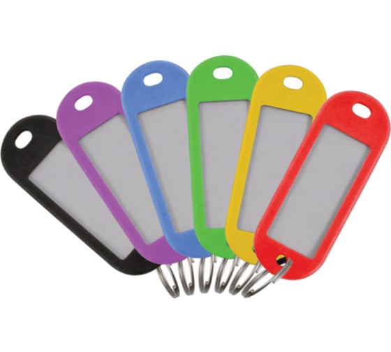 Изображение товара Набор бирок для ключей 6 шт. FIT 67400