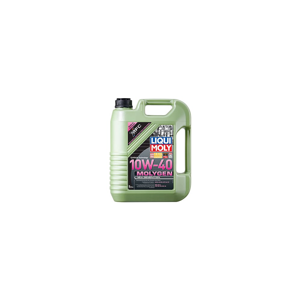 фото Нс-синтетическое моторное масло liqui moly molygen new generation 10w-40 5л 9061