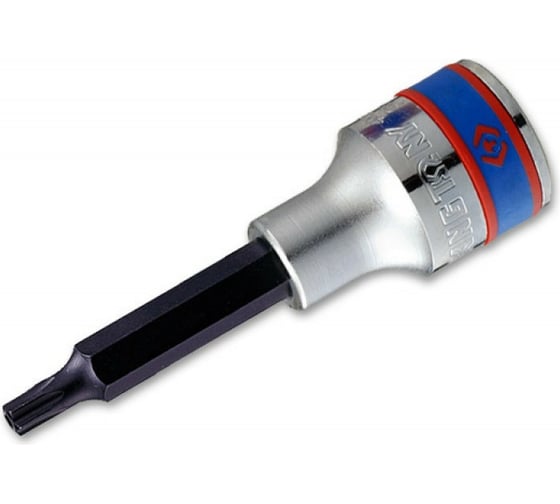 Изображение товара Насадка-бита торцевая (1/2"; TORX 50 с отверстием; 80 мм) KING TONY 403750