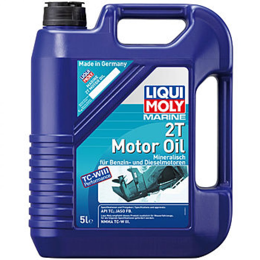 Минеральное моторное масло 4T для водн.техн. LIQUI MOLY масло моторное 2т rezer dynamic минеральное 946 мл