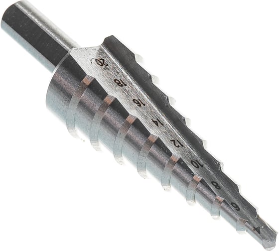Изображение товара Сверло ступенчатое по металлу (4-20 мм; 9 ступеней; 75 мм) STAYER 29660-4-20-9