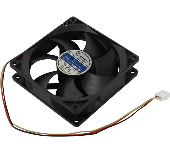 Изображение товара Вентилятор 5bites 92x92x25мм, подшипник скольжения, 1800rpm, 23 дБ, 3pin FB9225S-12L3