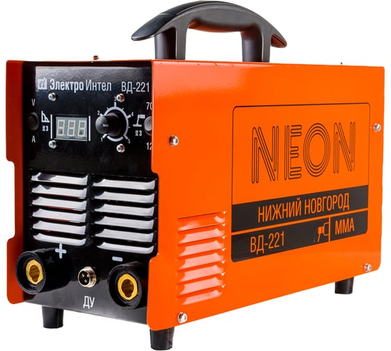 Изображение товара Сварочный инвертор (аттестат НАКС) NEON ВД-221 СВ000011757