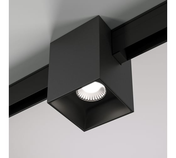 Изображение товара Трековый светильник Elektrostandard Slim magnetic 12w 4200k solo (черный) a063498