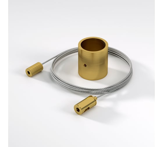 Изображение товара Подвесной трос Elektrostandard для круглого гибкого неона full light (2м) латунь a063440