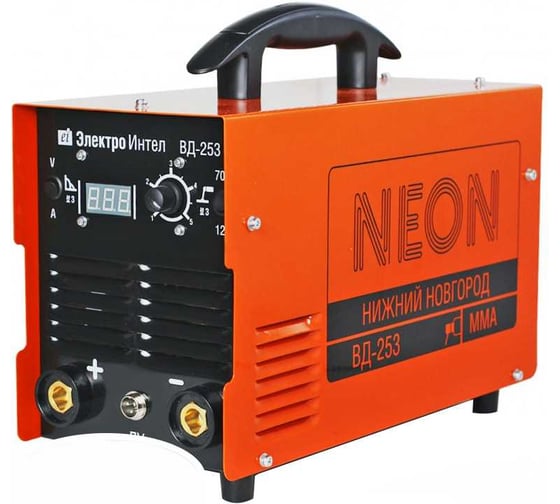 Изображение товара Сварочный инвертор (аттестат НАКС) NEON ВД-253 СВ000004725