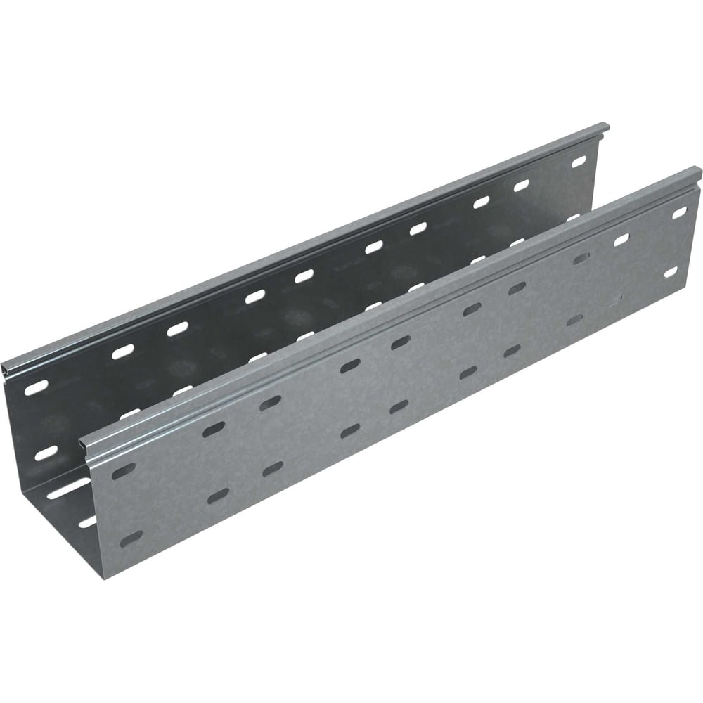 Перфорированный лоток Система КМ 100x150x1,2 L2000 мм Стандарт ПЛЮС INOX304 LPEplus100-150-1.2-2000 INOX304