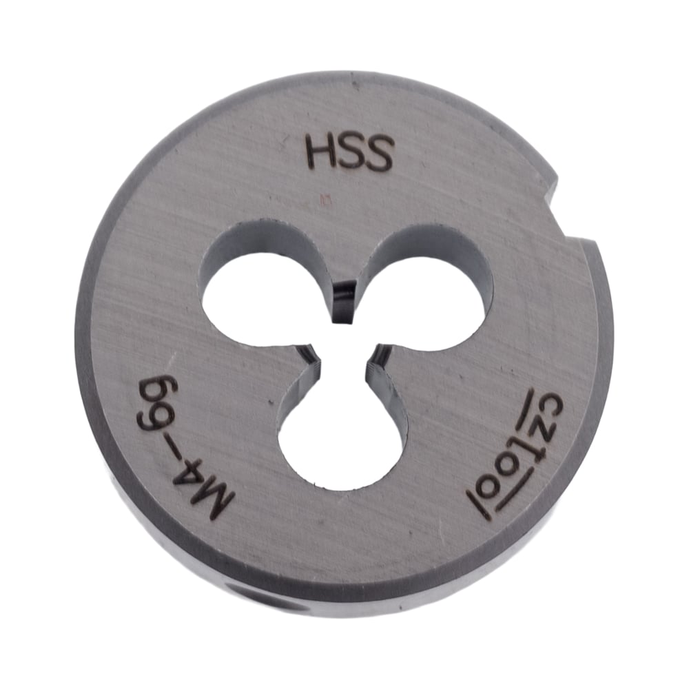 Изображение товара Плашка Bucovice Tools М4 шаг 0.7мм HSS 25x9мм для точных резьбовых работ