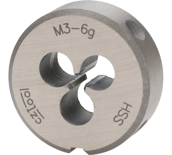 Изображение товара Плашка Bucovice Tools М3 шаг 0.5мм HSS 25x9мм 260030