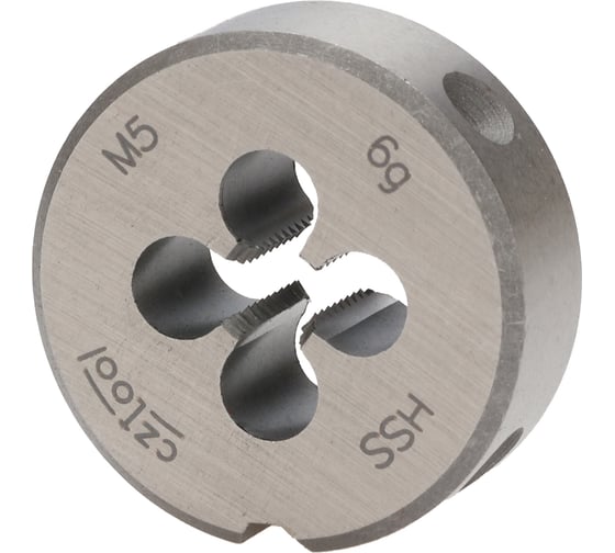 Изображение товара Плашка Bucovice Tools М5 шаг 0.8мм HSS 25x9мм 260050