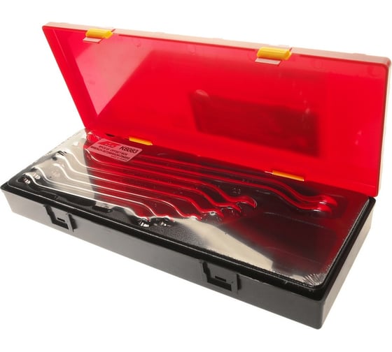 Изображение товара Набор накидных ключей 45град, в кейсе 8шт JTC-K6083