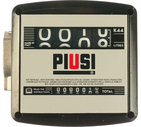 Изображение товара 4-х разрядный механический счетчик масла PIUSI K44 ver. D 000563020