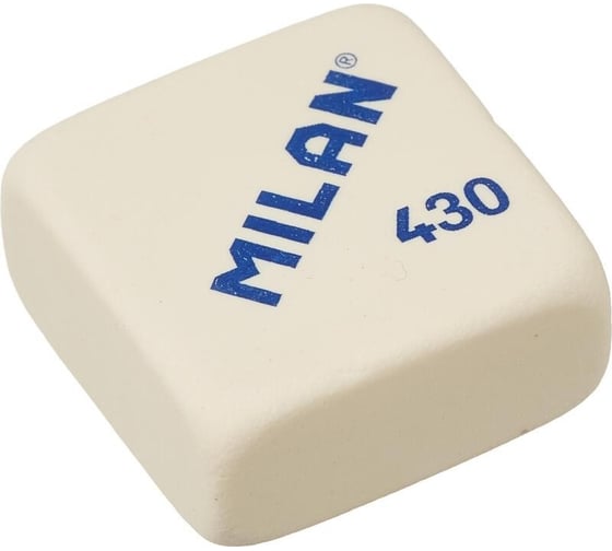Изображение товара Каучуковый прямоугольный ластик Milan 430 28x28x13 мм 973201
