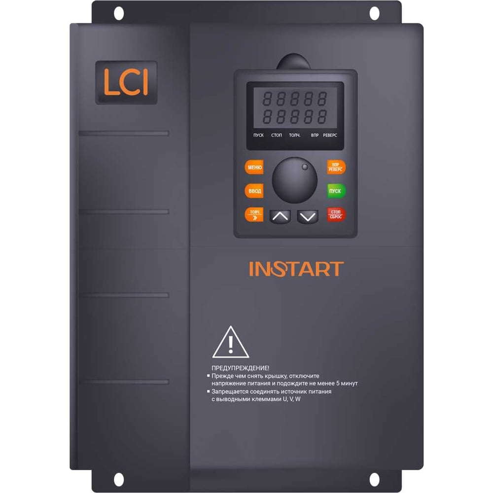 Изображение товара INSTART преобразователь частоты lci-g30/p37-4+lci-fm, 37 кВт, 75 А, 380В