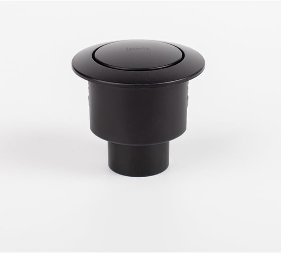 Изображение товара Кнопка слива для арматуры IDDIS 1-ур, 38 мм, черный матовый 92038MB1AR