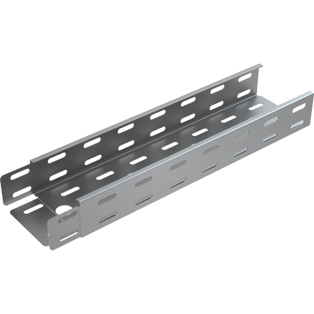 Перфорированный лоток Система КМ 50x100x1,0 L2500 мм Быстрый монтаж LP50-100-1.0-2500