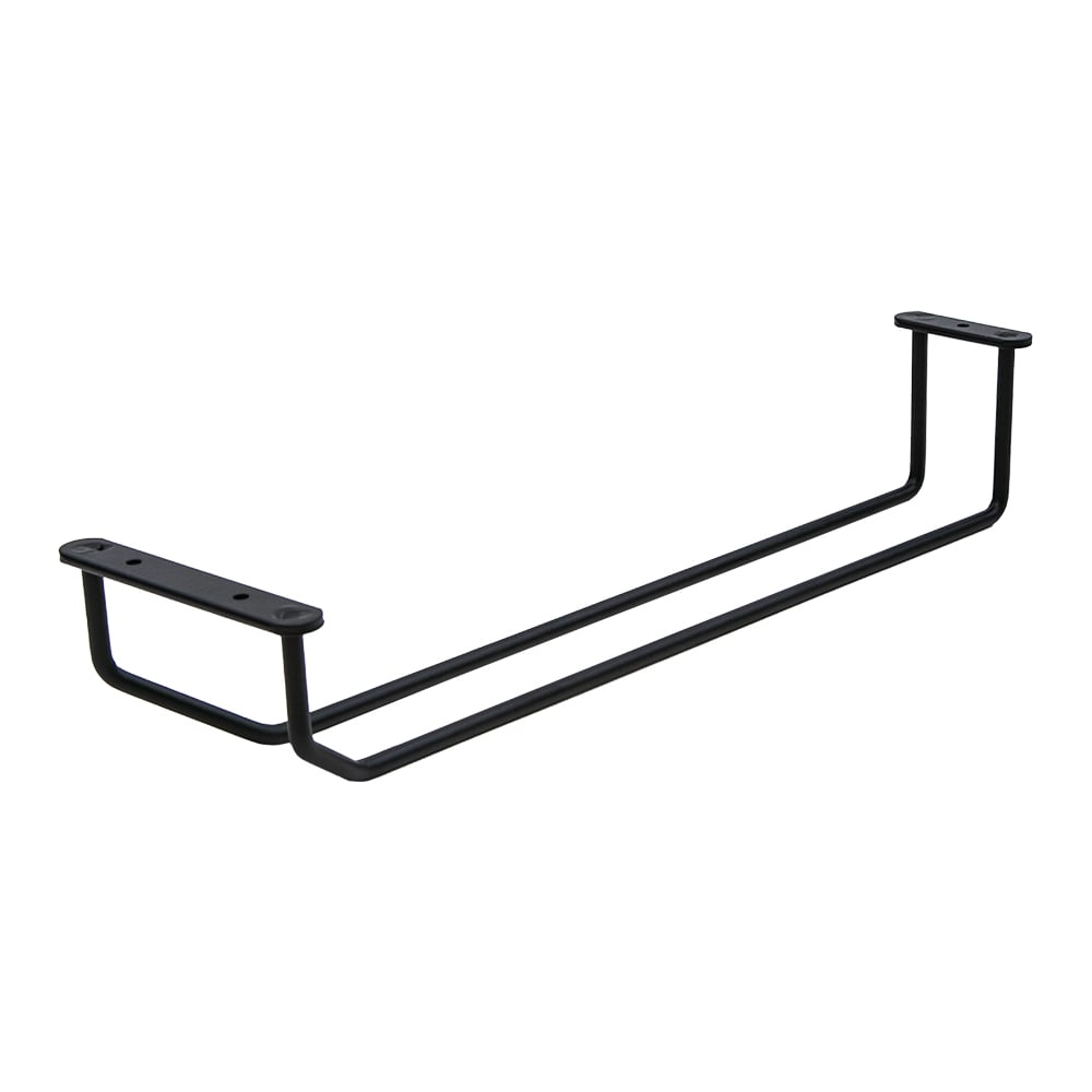 Изображение товара Держатель бокалов lemax однорядный черный матовый MX-055 BL для организации бокалов