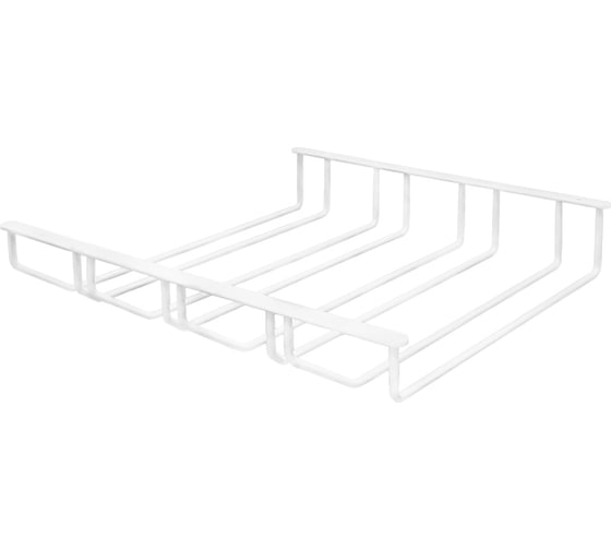 Изображение товара Держатель бокалов lemax 4-х рядный, белый матовый MX-057 WT