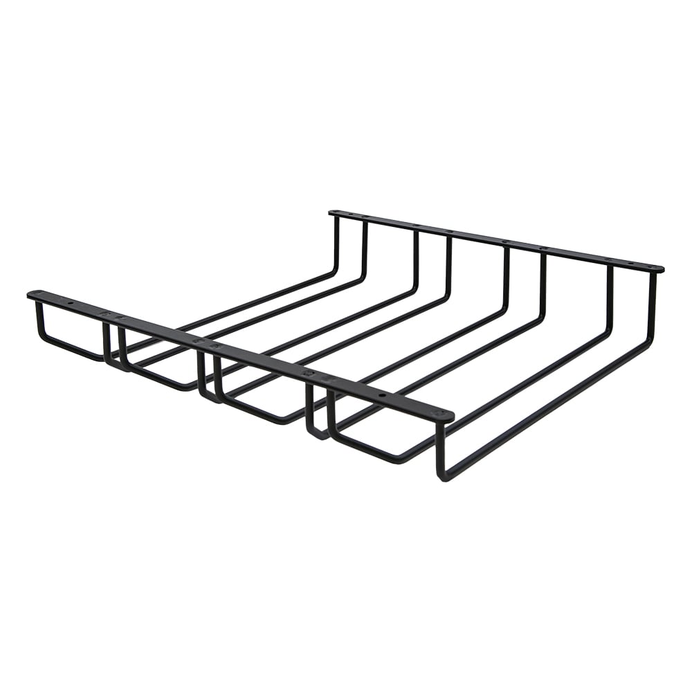 Изображение товара Держатель бокалов lemax 4-х рядный черный матовый MX-057 BL