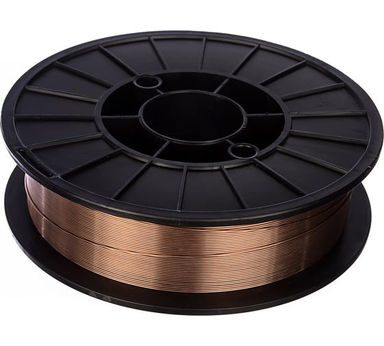 Изображение товара Проволока сварочная омедненная ER-70S-6 (0.8 мм; кассета 5 кг; аналог СВ-08ГС) БАРСВЕЛД СВ000008399