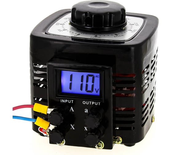 Изображение товара Лабораторный автотрансформатор SUNTEK 500ВА 0-300 Вольт SK2.1_LTR0500