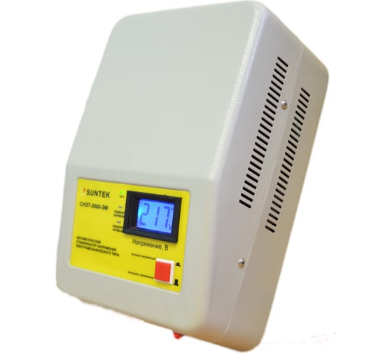 Изображение товара Стабилизатор напряжения SUNTEK ЭМ 2000 ВА SK.1.3 ELM2000