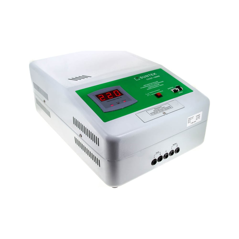 Изображение товара Релейный стабилизатор напряжения SUNTEK SK1.2 RL16000 16 кВт, чистая синусоида