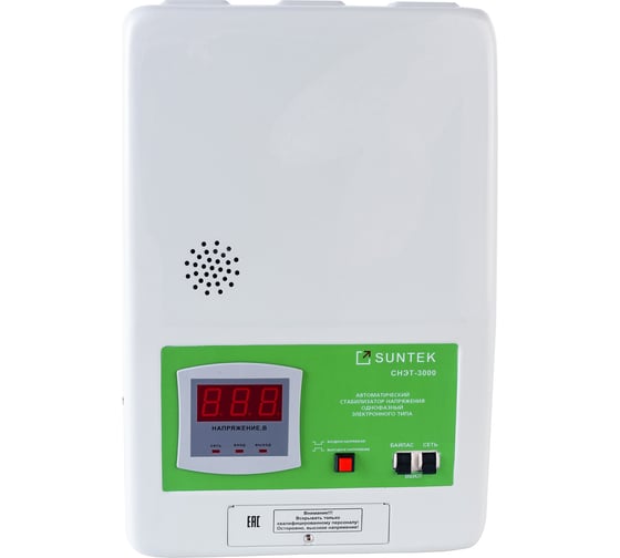 Изображение товара Релейный стабилизатор напряжения SUNTEK SK1.2 RL3000