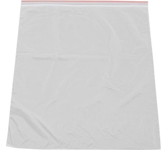 Изображение товара Пакет с замком ООО Комус zip lock 25x35 см, 35 мкм, 100 шт 216820