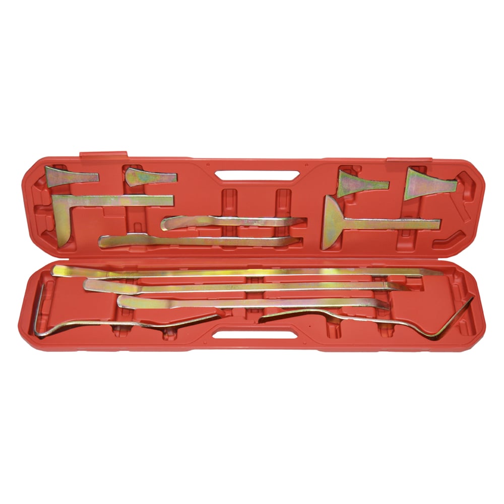 Изображение товара Набор монтажных рихтовочных лопаток AIST 13 пр. в пластиковом кейсе профессиональный