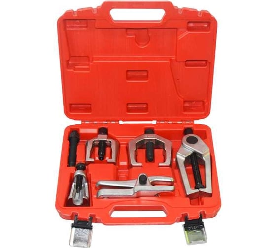 Изображение товара Набор съемников для шаровых шарниров и сошки рулевого управления 5шт в кейсе AIST 67223405 00-00007578